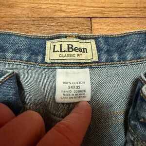 L.L. Bean Relaxed Fit Men's Denim Jeans